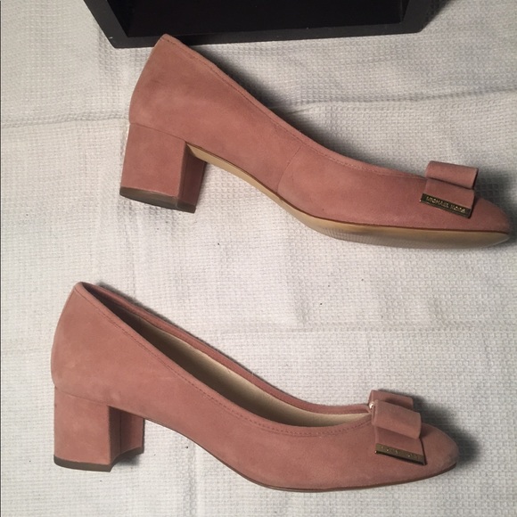 Michael Kors dusty rose bow tie pumps - Picture 4 of 5